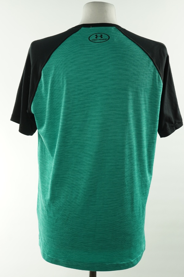 Koszulka zielona Under Armour - UNDER ARMOUR zdjęcie 2