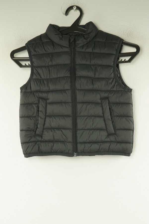 Bezrękawnik czarny lekko pikowany - PRIMARK zdjęcie 1