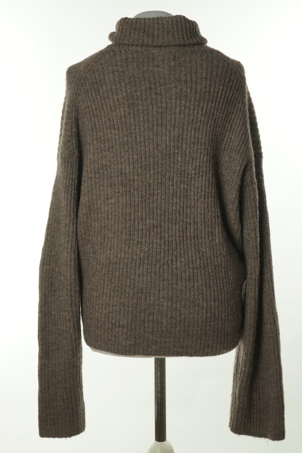 Golf brązowy prążkowany - H&M zdjęcie 2