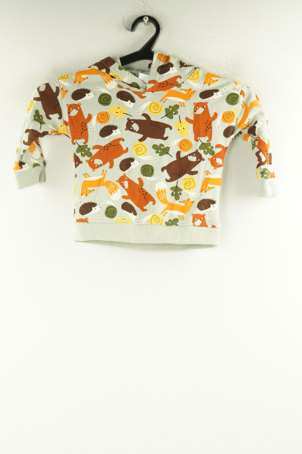 Bluza zielona w zwierzęta i liście - DUNNES STORES zdjęcie 1