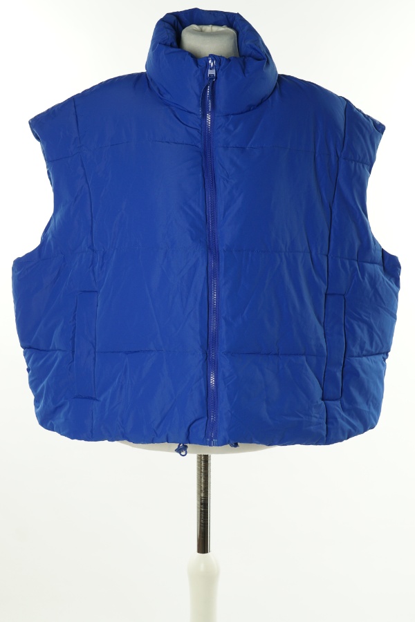 Kamizelka niebieska pikowana - DUNNES zdjęcie 1