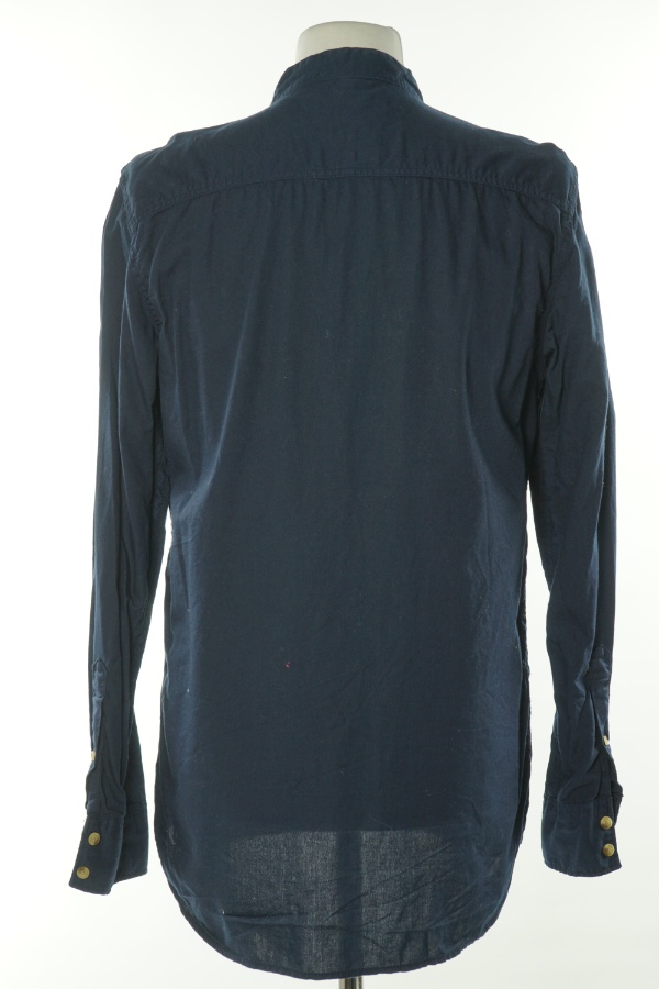 Koszula granatowa gładka - RIVER ISLAND zdjęcie 2