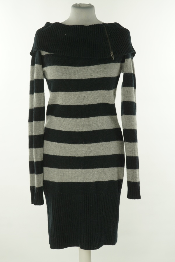 Sukienka sweterkowa pasiasta - NEW LOOK zdjęcie 1