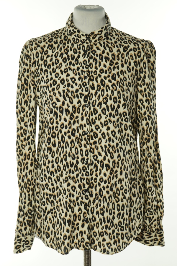 Koszula beżowa w cętki - NEW LOOK zdjęcie 1