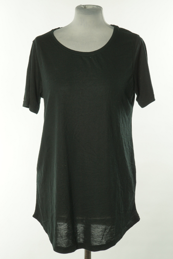 Koszulka czarna - BRAK METKI Z NAZWĄ PRODUCENTA zdjęcie 1