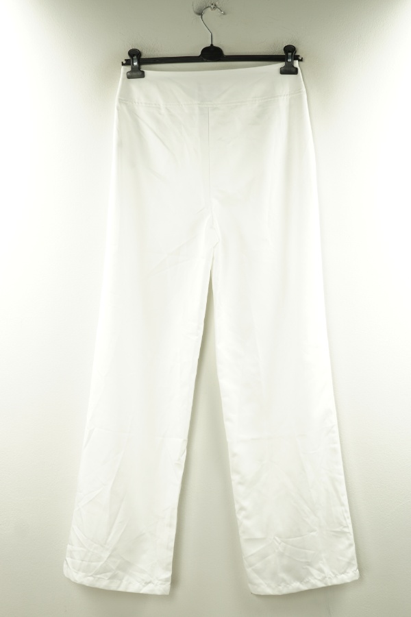 Spodnie materiałowe z prostą nogawką zdjęcie 2