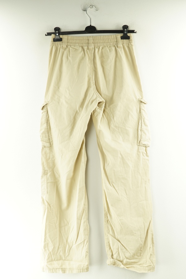 Spodnie beżowe cargo - H&M zdjęcie 2