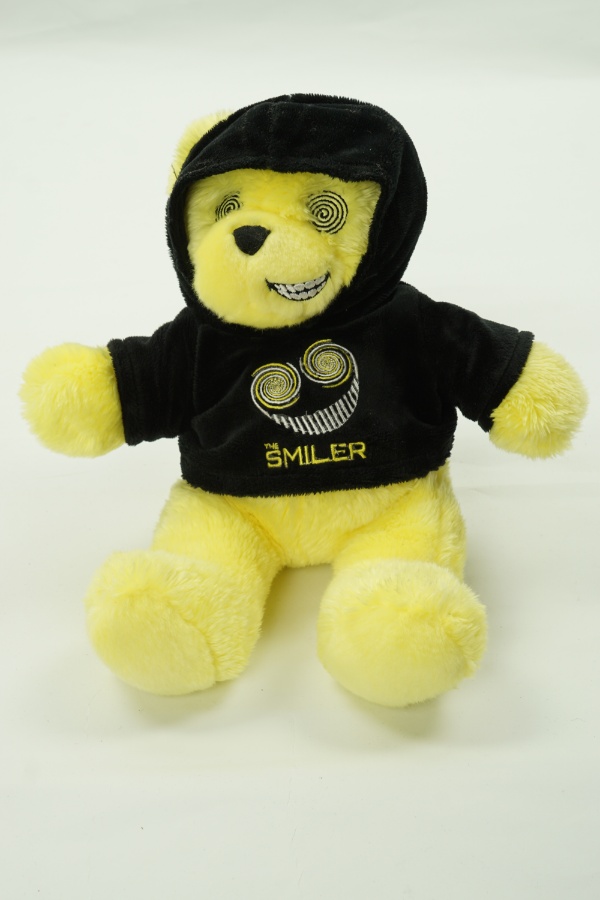 Maskotka miś żółty w bluzie - BRAK METKI Z NAZWĄ PRODUCENTA zdjęcie 1