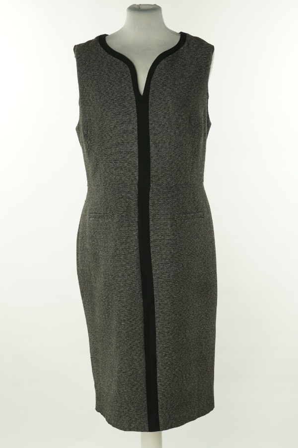 Sukienka szara melanż - TU zdjęcie 1