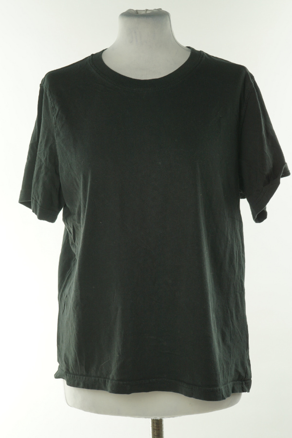 Koszulka czarna basic  - WEEKDAY zdjęcie 1