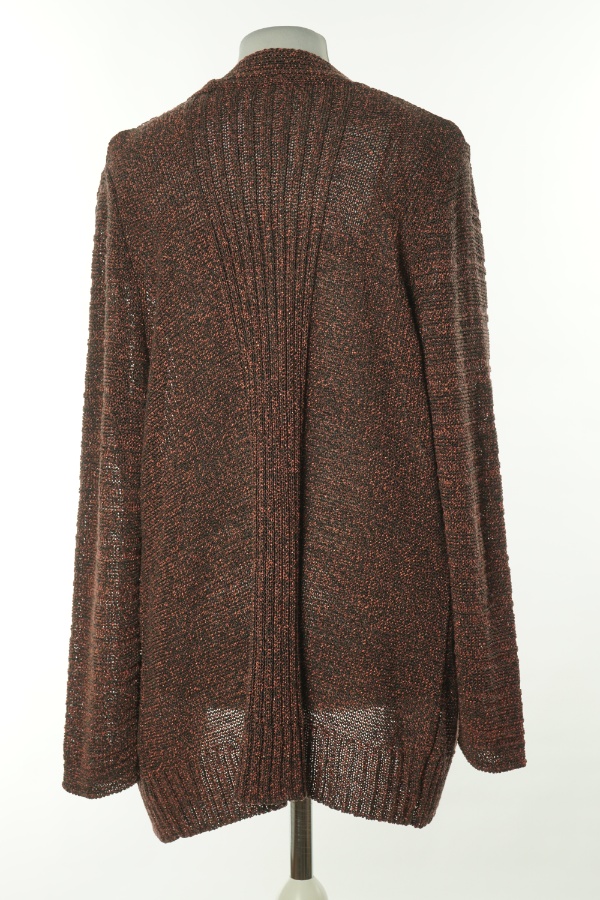 Narzutka bordowa sweterkowa - M&S zdjęcie 2