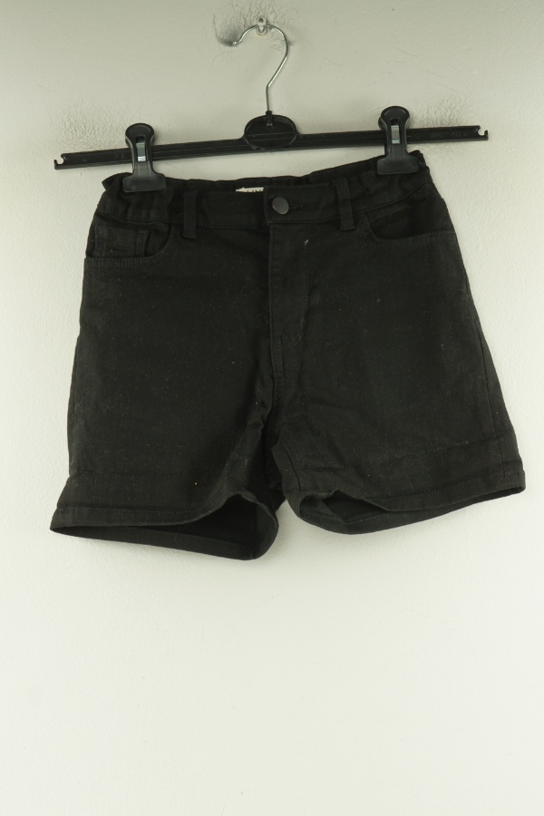 Krótkie spodenki czarne jeansowe - LINDEX zdjęcie 1
