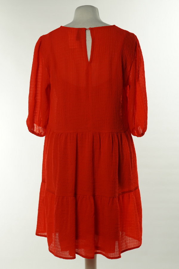 Sukienka czerwona H&M - H&M zdjęcie 2