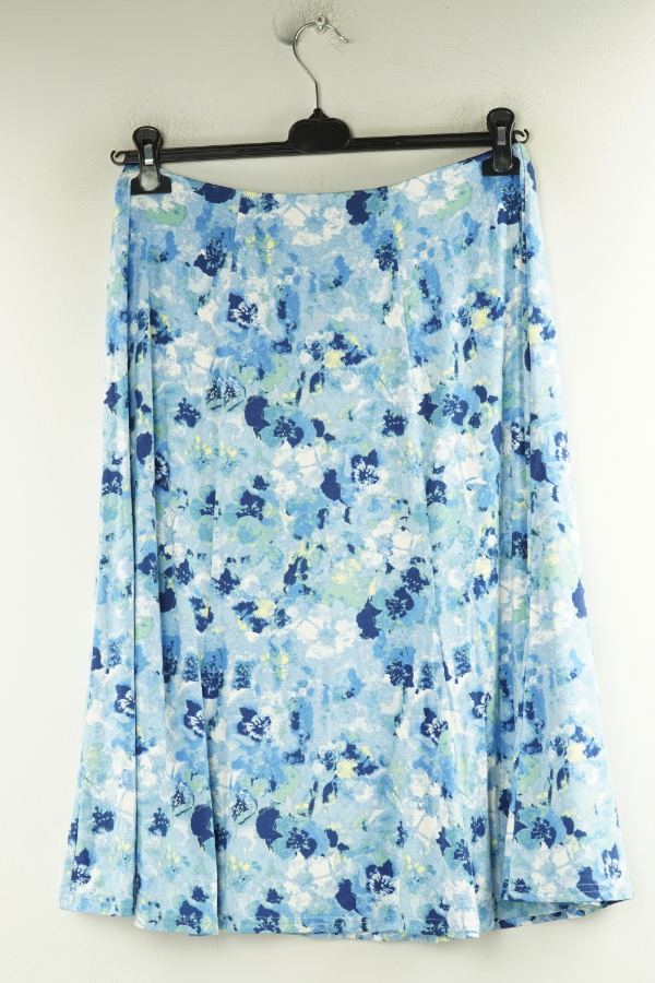 Spódnica niebieska - BRAK METKI Z NAZWĄ PRODUCENTA zdjęcie 2