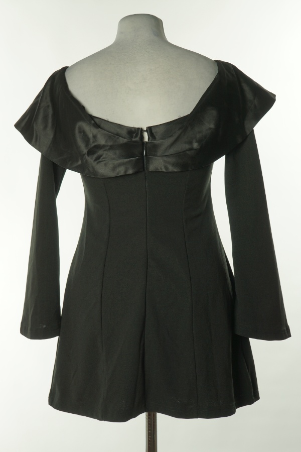 Sukienka czarna krótka - SHEIN zdjęcie 2