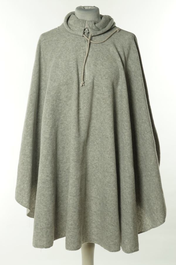 Ponczo szare polarowe - PAPRIKA zdjęcie 1