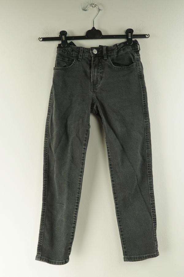 Spodnie szare jeasnowe - H&M zdjęcie 1