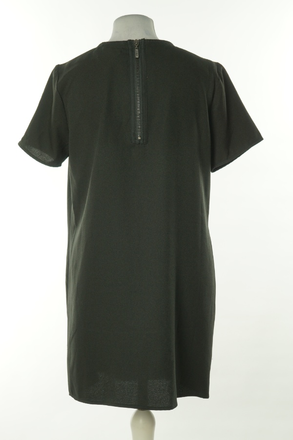 Sukienka czarna z cekinowym przodem - STAR zdjęcie 2