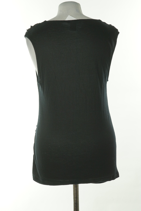 Koszulka czarna na ramiączkach, H&M - H&M zdjęcie 2