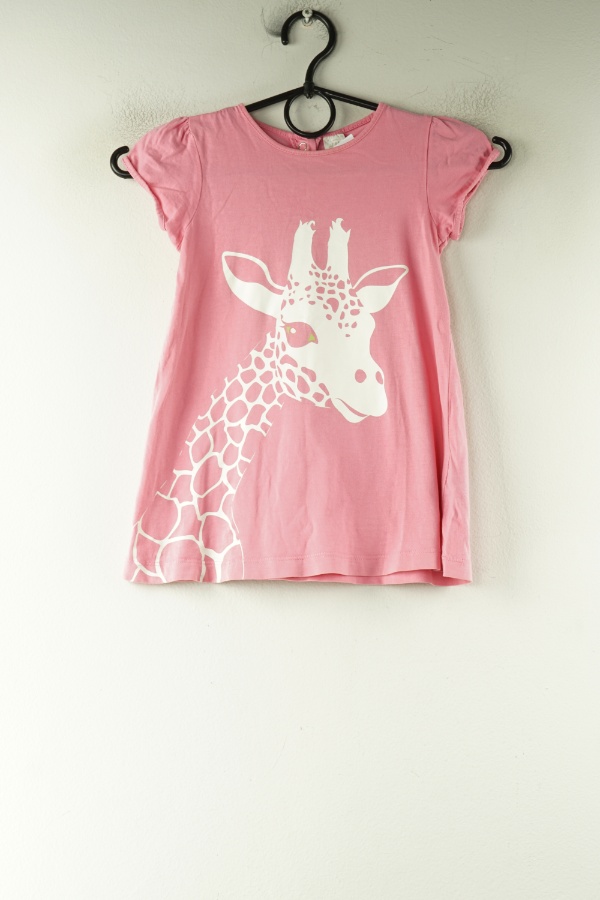Koszulka różowa żyrafa - H&M zdjęcie 1