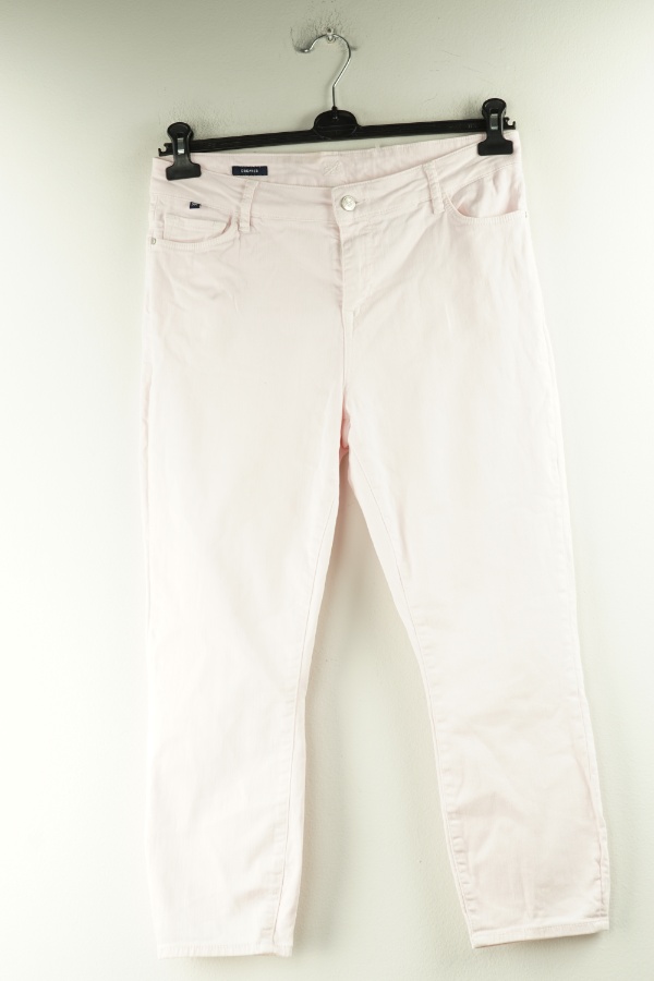 Spodnie jasnoróżowe jeansowe - CREW CLOTHING COMPANY zdjęcie 1