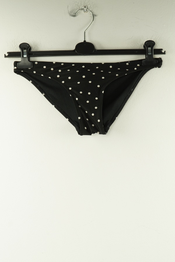 Dół od bikini czarny w białe grochy - GINATRICOT zdjęcie 1