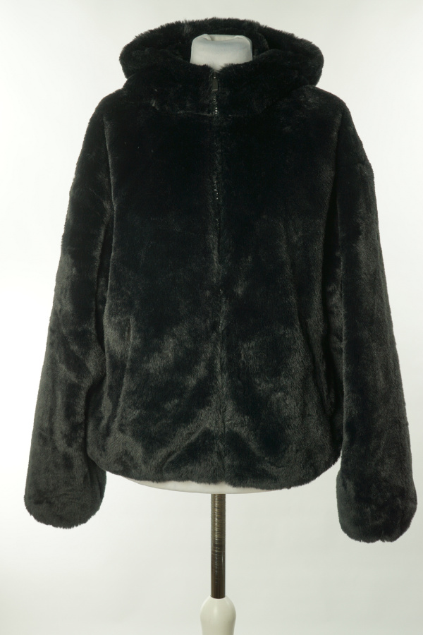 Kurtka z kapturem miś czarna - PRIMARK zdjęcie 1