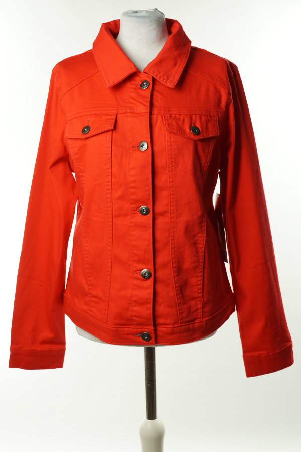 Katana czerwona jeansowa Wrangler - WRANGLER zdjęcie 1