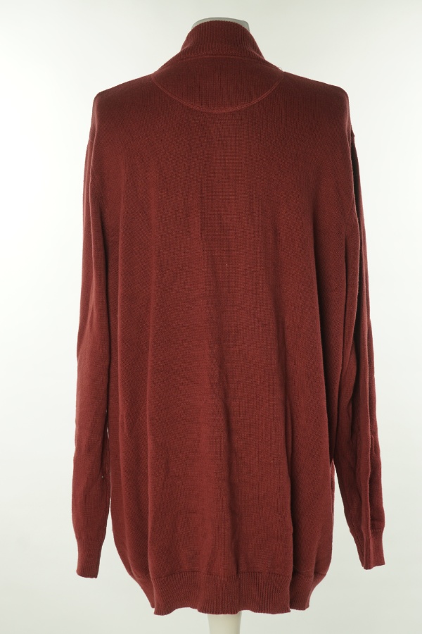 Sweter bordowy - JOHANN POPKEN zdjęcie 2