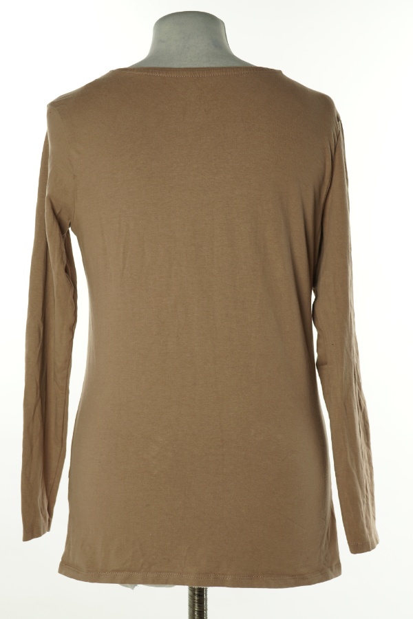 Bluzka gładka w kolorze kawy - PRIMARK zdjęcie 2