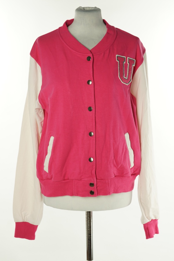 Bluza biało-różowa - MLY zdjęcie 1