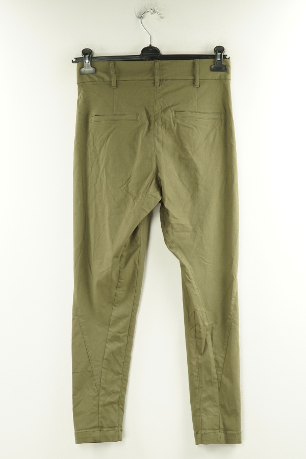 Spodnie zielone jeansowe z wyższym stanem - KAPPAHL zdjęcie 2