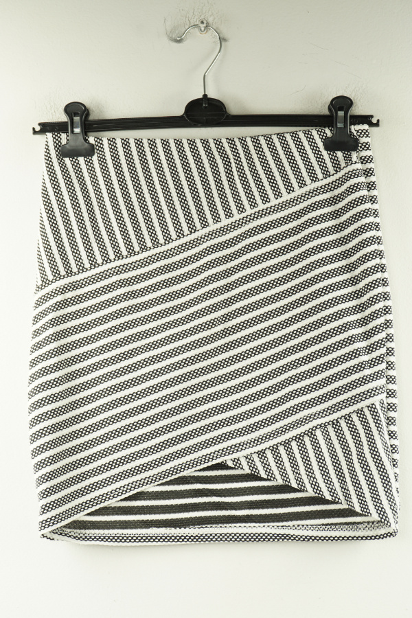 Spódnica czarno - biała - PEPCO zdjęcie 1