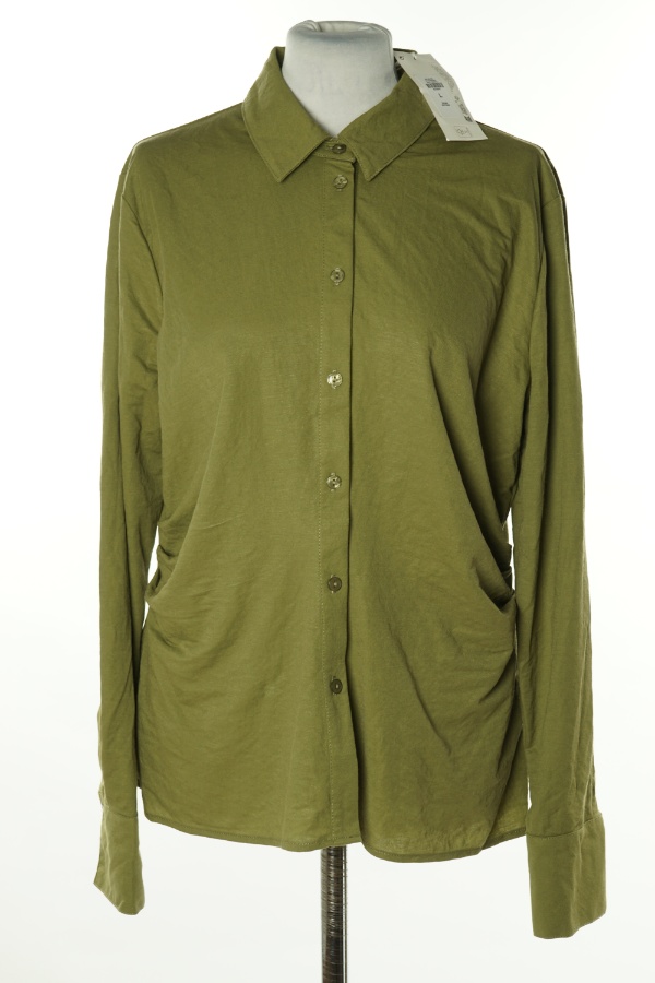 Koszula zielona drapowana, PRIMARK - PRIMARK zdjęcie 1