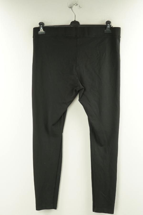 Spodnio-legginsy oczarne z dziurami na kolanach, H&M - H&M zdjęcie 2