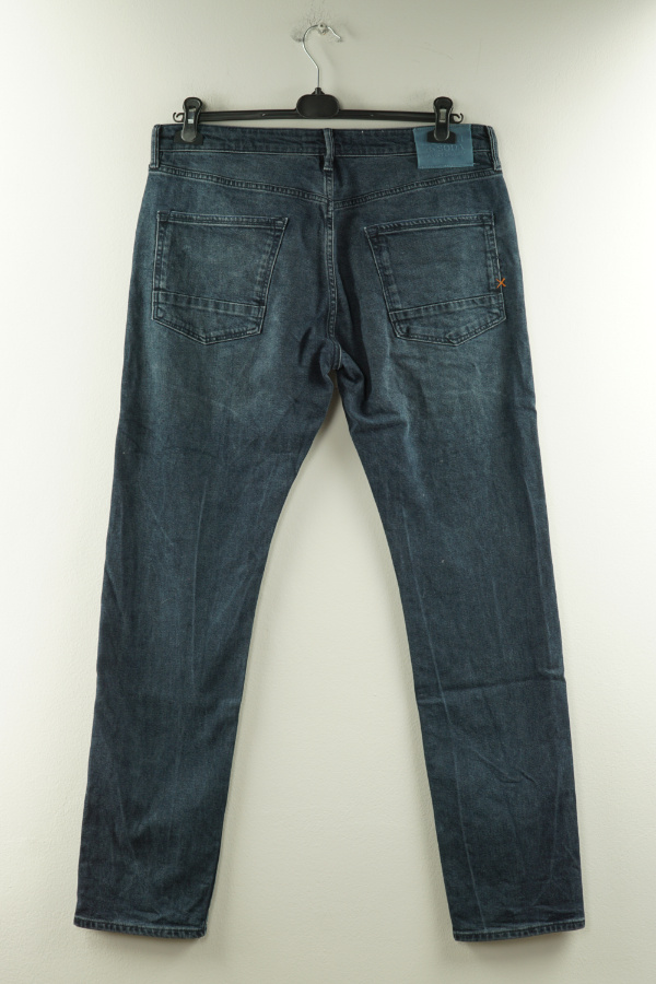 Spodnie ciemnoniebieskie jeansowe - SCOTCH & SODA zdjęcie 2