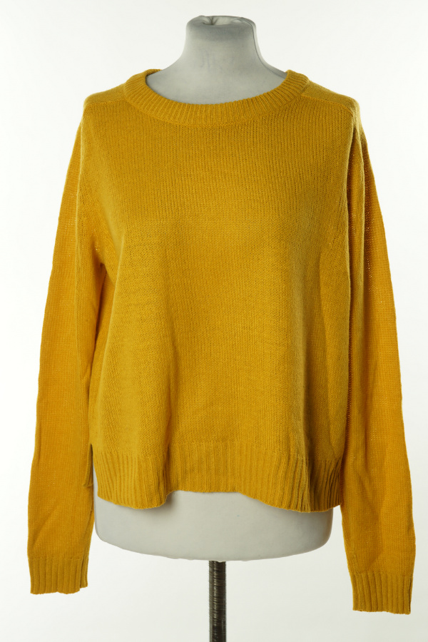 Sweter żółty - BRAK METKI Z NAZWĄ PRODUCENTA zdjęcie 1