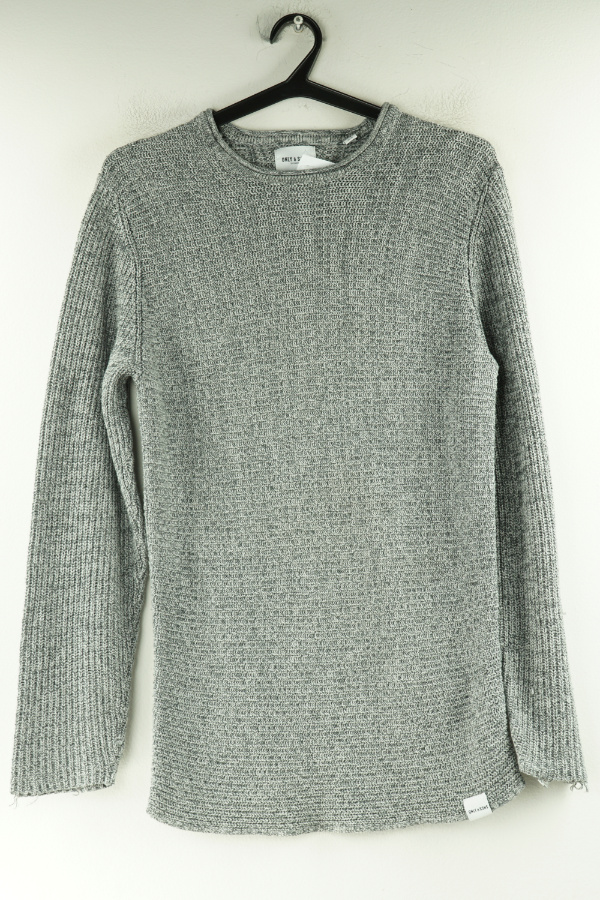 Sweter szary melanż - ONLY & SONS zdjęcie 1