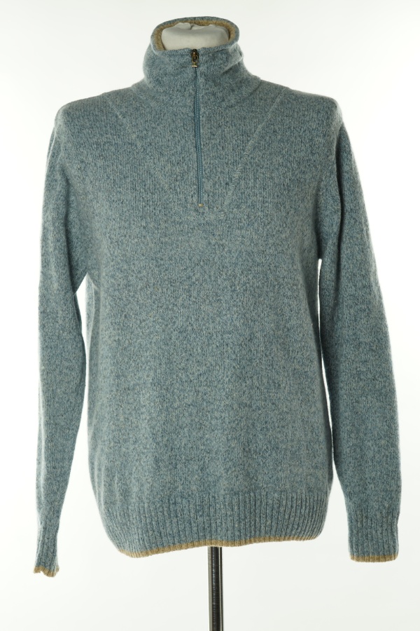 Sweter niebieski wełniany(74%) - DUNNES STORES zdjęcie 1