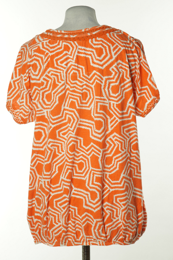 Koszula pomarańczowo-biała - NEXT zdjęcie 2