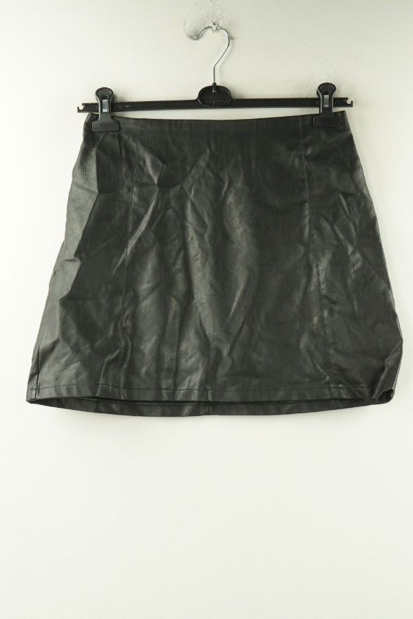 Spódnica czarna ekoskóra - PRIMARK zdjęcie 1