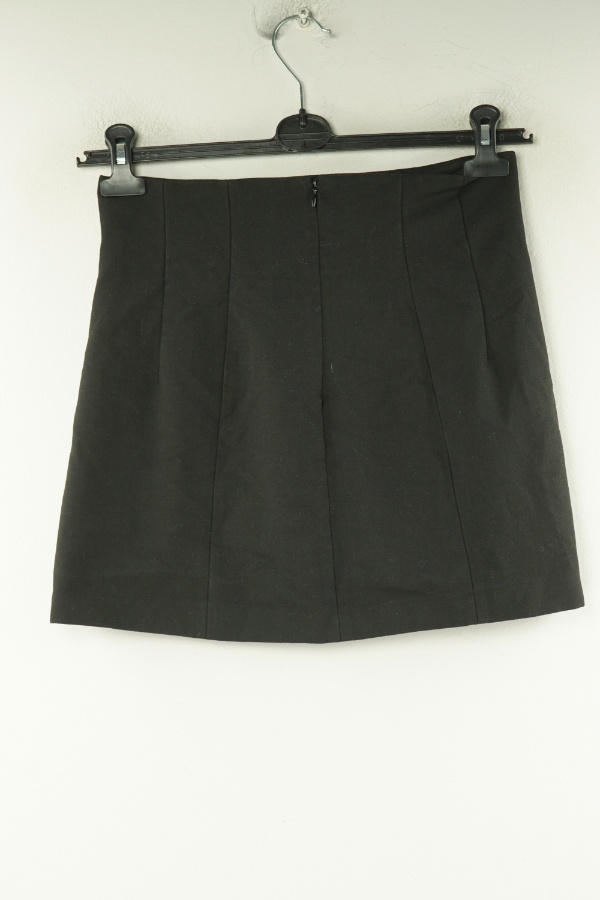 Spódnica materiałowa czarna, ZARA - ZARA zdjęcie 2