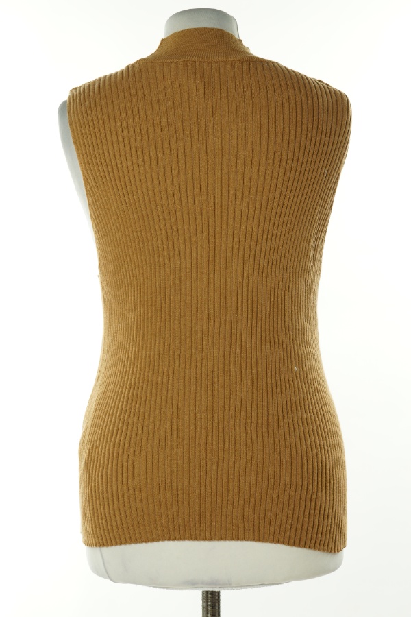 Bluzka sweterkowa karmelowa prążkowana - PRIMARK zdjęcie 2