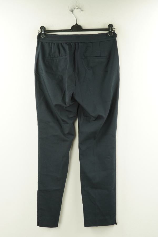 Spodnie granatowe  z kantem - ZARA zdjęcie 2