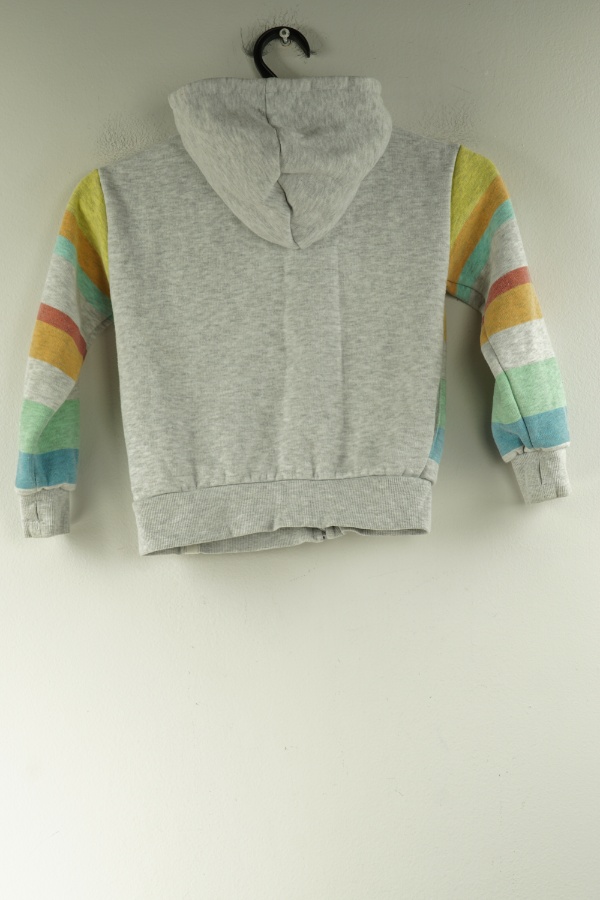 Bluza szara w paski - LEIGH TUCKER zdjęcie 2