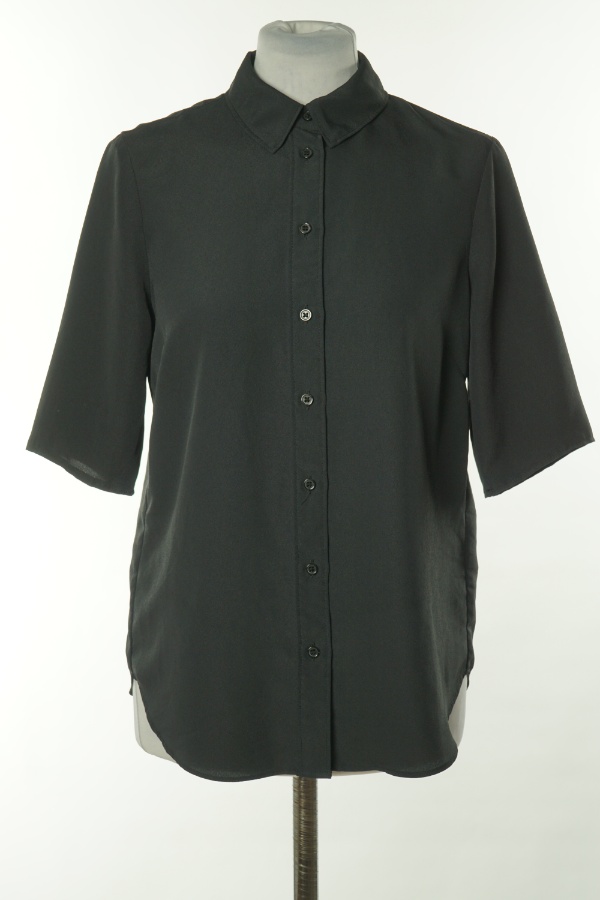 Koszula czarna gładka, H&M - H&M zdjęcie 1