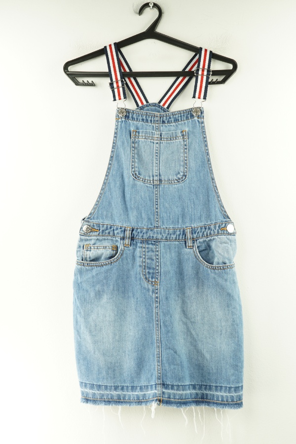 Sukienka jasnoniebieska jeansowa - CANDY COUTURE  zdjęcie 1