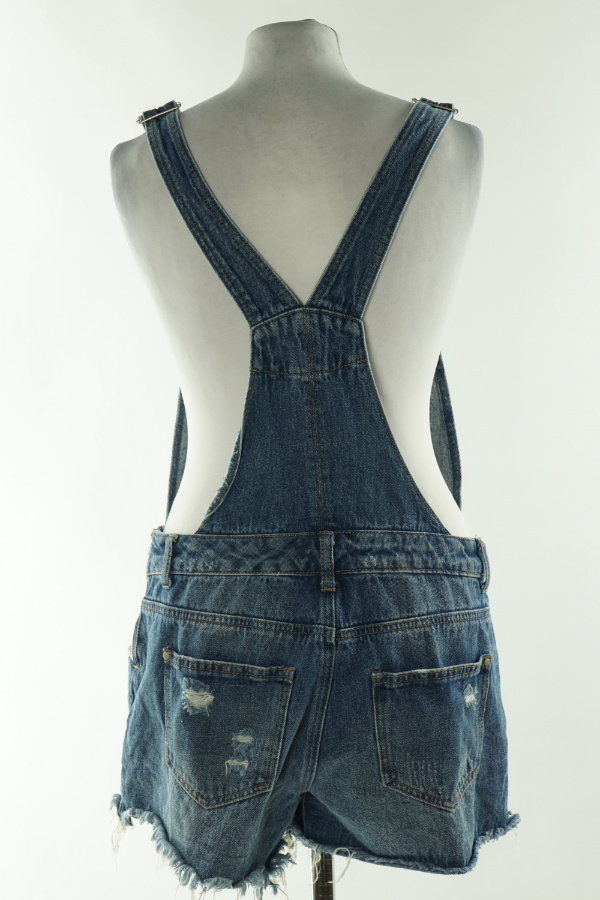 Krókie spdoenki ogrodniczki niebieskie jeansowe - PRIMARK zdjęcie 2