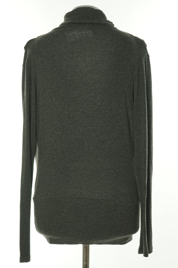 Sweter szary golf - PATIKA zdjęcie 2