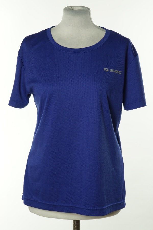 Koszulka kobaltowa sportowa - SOC zdjęcie 1